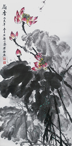 梁静源作品9《荷香》