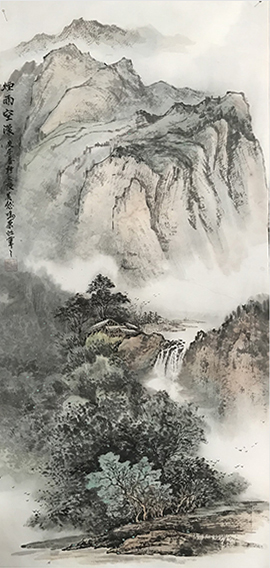 王鸣荣作品9《烟雨空濛》