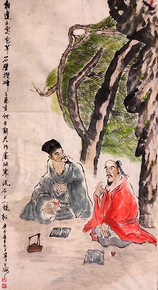 卫九春作品《论道》