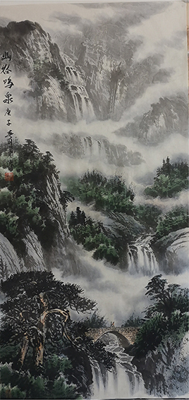 顾家深作品3《幽谷鸣泉》