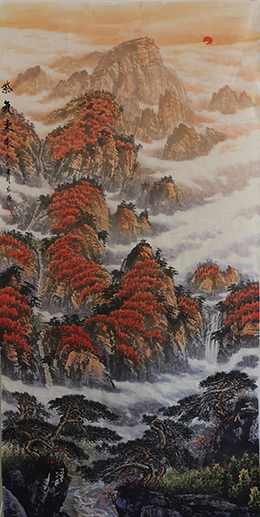 顾家深作品4《紫气东来》