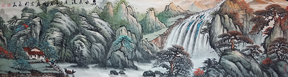 孙晓凤作品10《碧水长流》