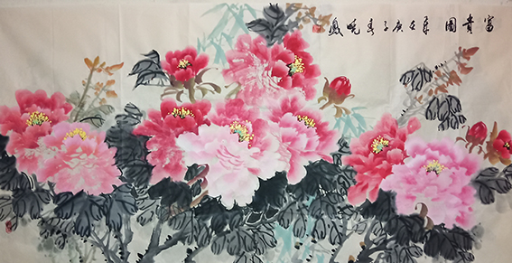 孙晓凤作品6《富贵图》