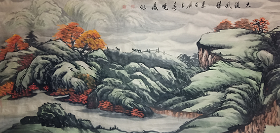 孙晓凤作品7《大漠风情》