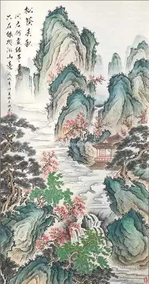 张志斌作品1《松荫春秋》