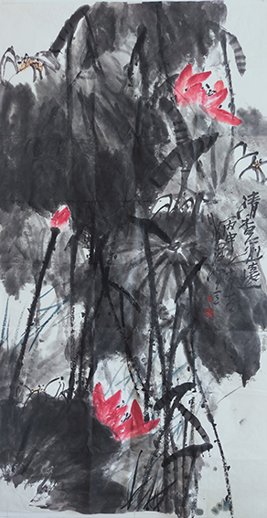 白如海作品《清馨逾远》
