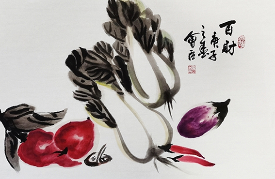 石会臣作品《百财》