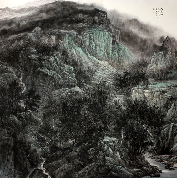 陈复兴作品《九宫山》
