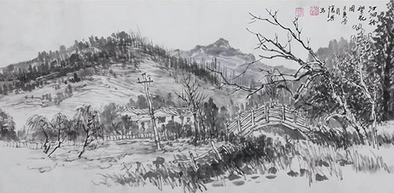 陈复兴作品《汀泗桥》