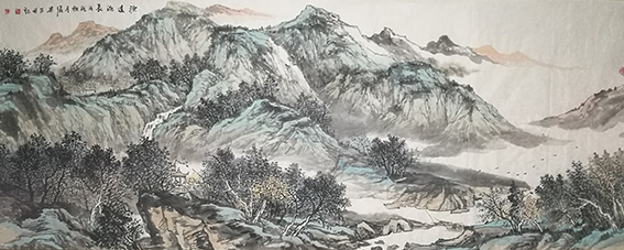 陈复兴作品《源远流长》