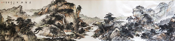 杨荣平作品《丘壑无言》