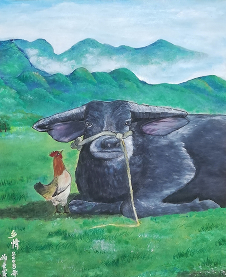 郑金赛作品6《乡情》