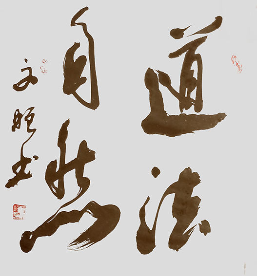 赵宏伟作品《道法自然》