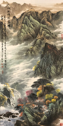 康明义作品4《江山无处不春晖》