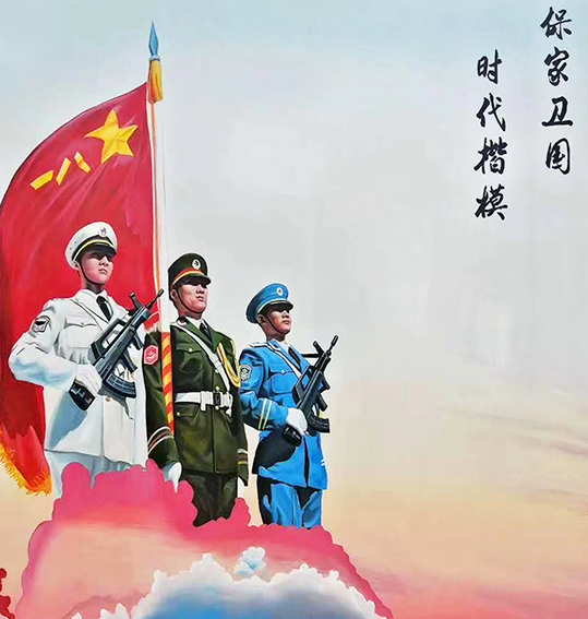 徐根有墙绘作品2
