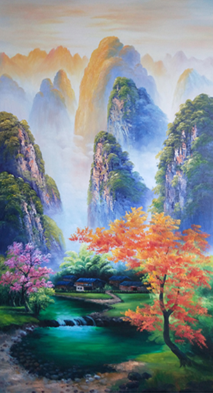 徐根有油画作品1