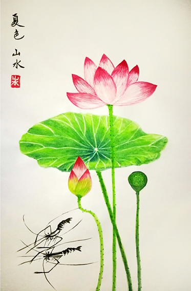 顾品江作品4《夏色》