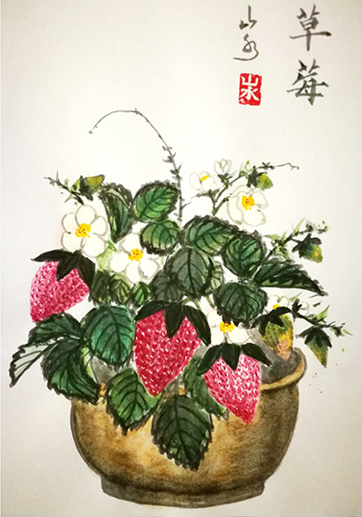 顾品江作品5《草莓》