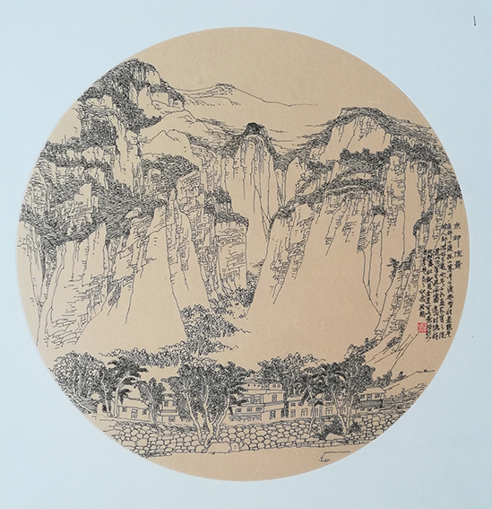 吴以梵作品4《京郊佳景》