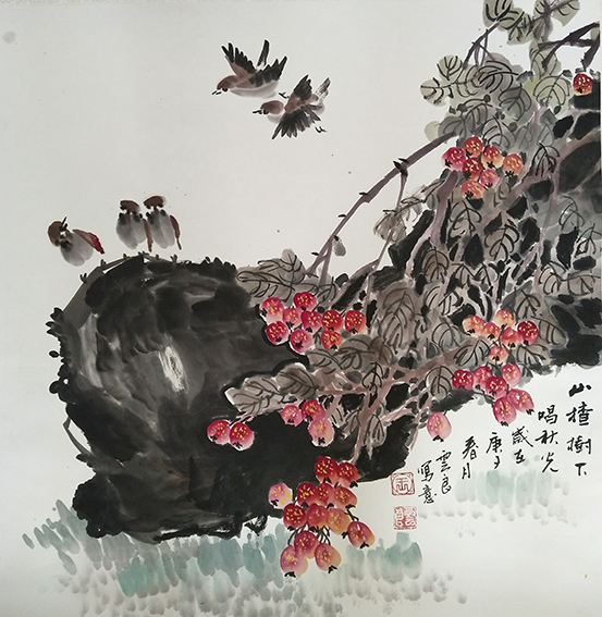 王云良作品6《山楂树下唱秋光》
