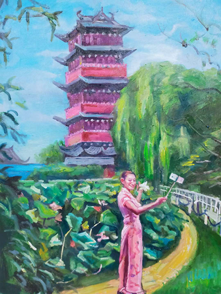 刘亚明作品5《寻找自我》