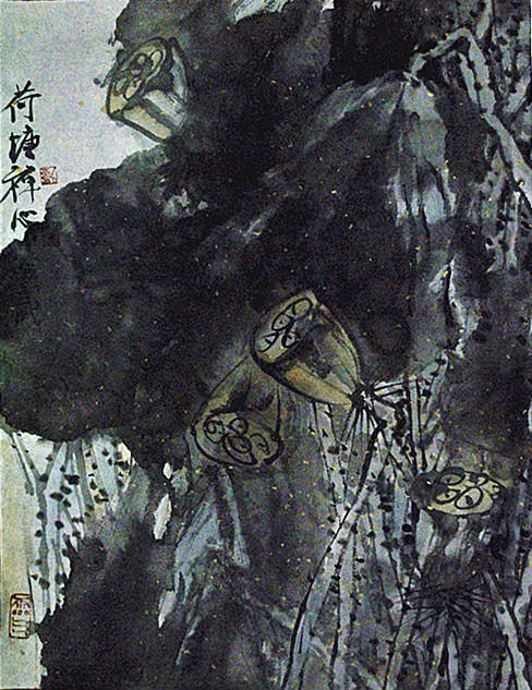 刘合龙作品1《荷塘禅心》