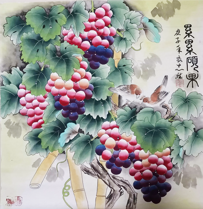 张志斌作品9《累累硕果》