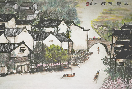 顾品江作品5《故乡的河》