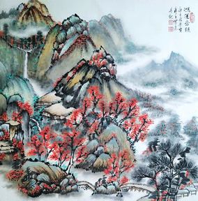 张建华作品8《鸿运当头》