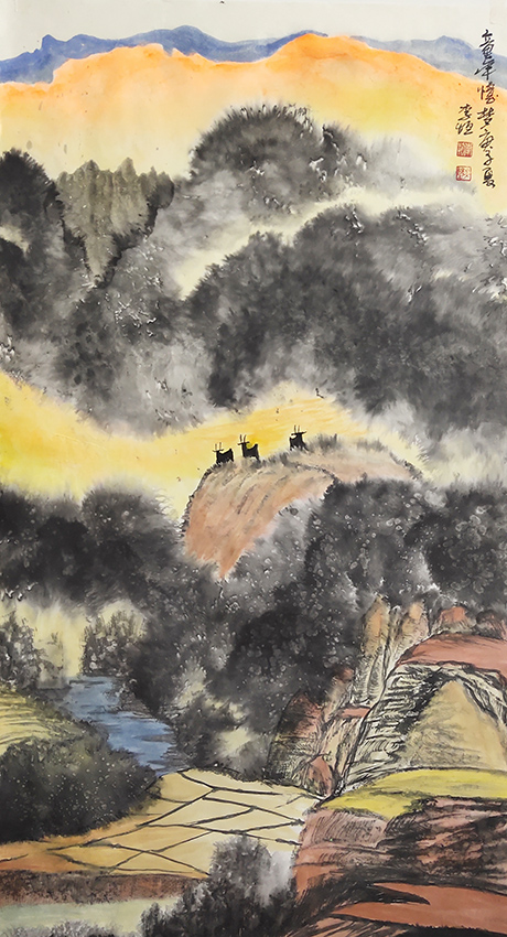 李恒作品7《童年忆梦》