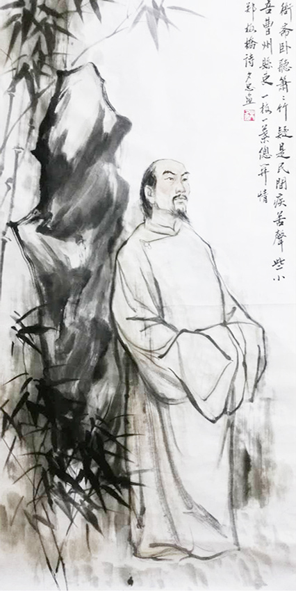 芮夕忠作品7《板桥诗意》
