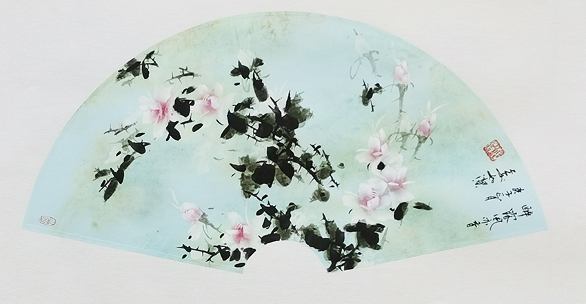 如洁作品10《醉露风亦香》