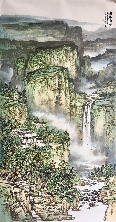 王依民作品2《家山春晓》