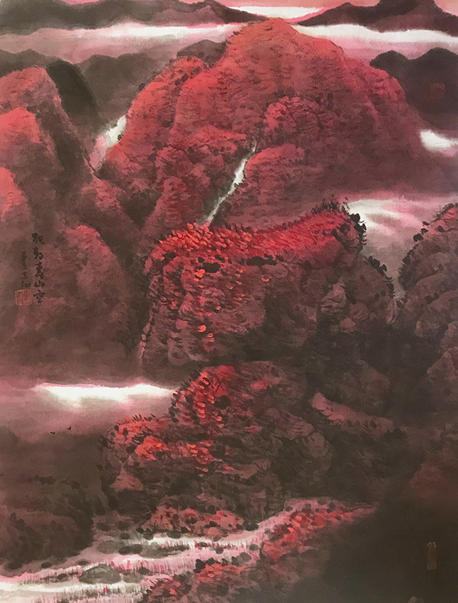 邵志翔作品3《夜静春山空》