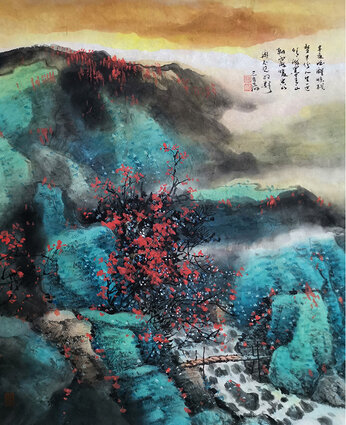邵志翔作品5《山花烂漫》