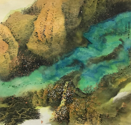 邵志翔作品8《高山仰止行无穷》