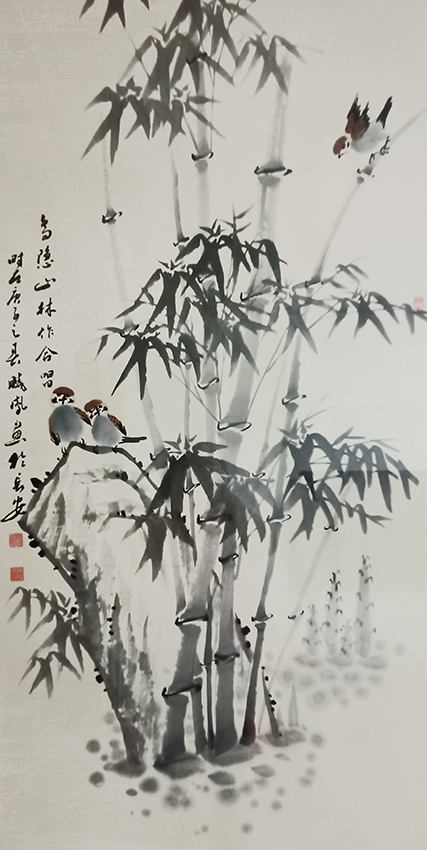 孙晓凤作品3《鸟隐山林作合唱》