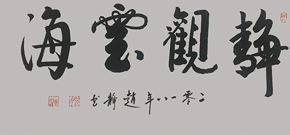 赵静作品7《静观云海》