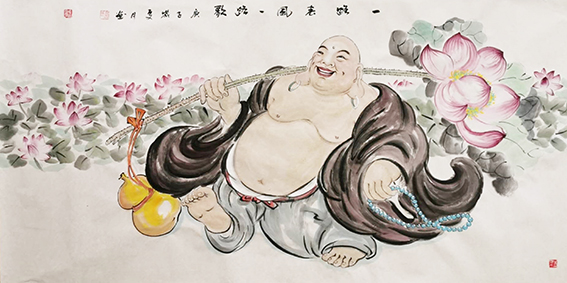 曾中山作品《一路春风，一路歌》
