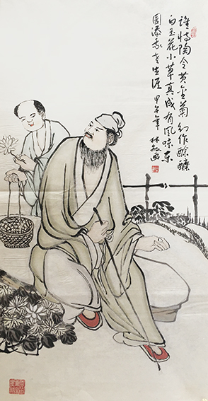 林敏国画作品6