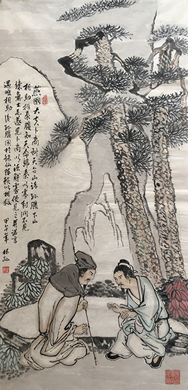 林敏国画作品8