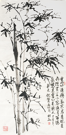林敏国画作品9