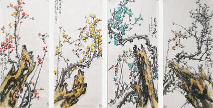 任愚民国画作品7