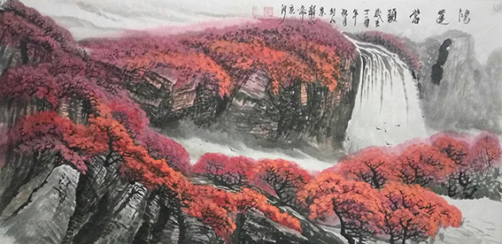 刘京河国画作品1