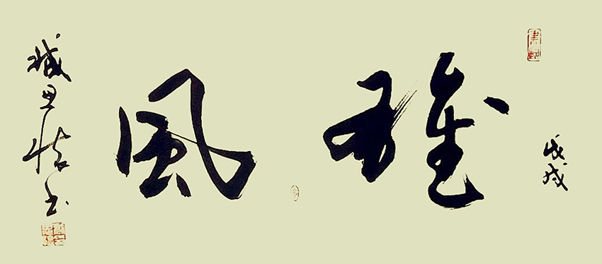 臧思怀书法作品1