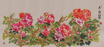 马爱红国画作品1