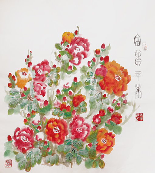 马爱红国画作品5