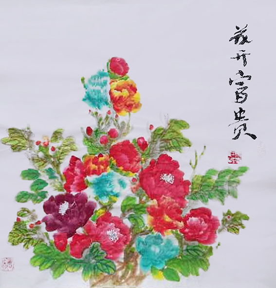 马爱红国画作品7