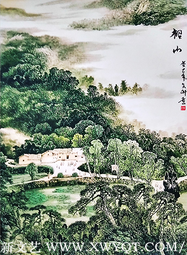 蒋文科作品《韶山》