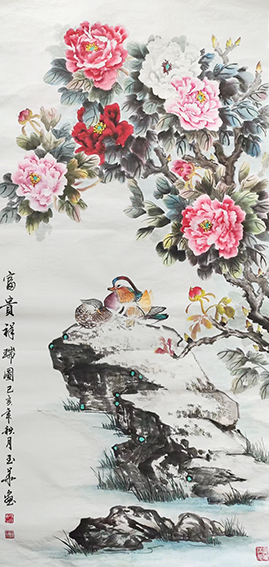 佟玉华作品1《富贵祥瑞图》